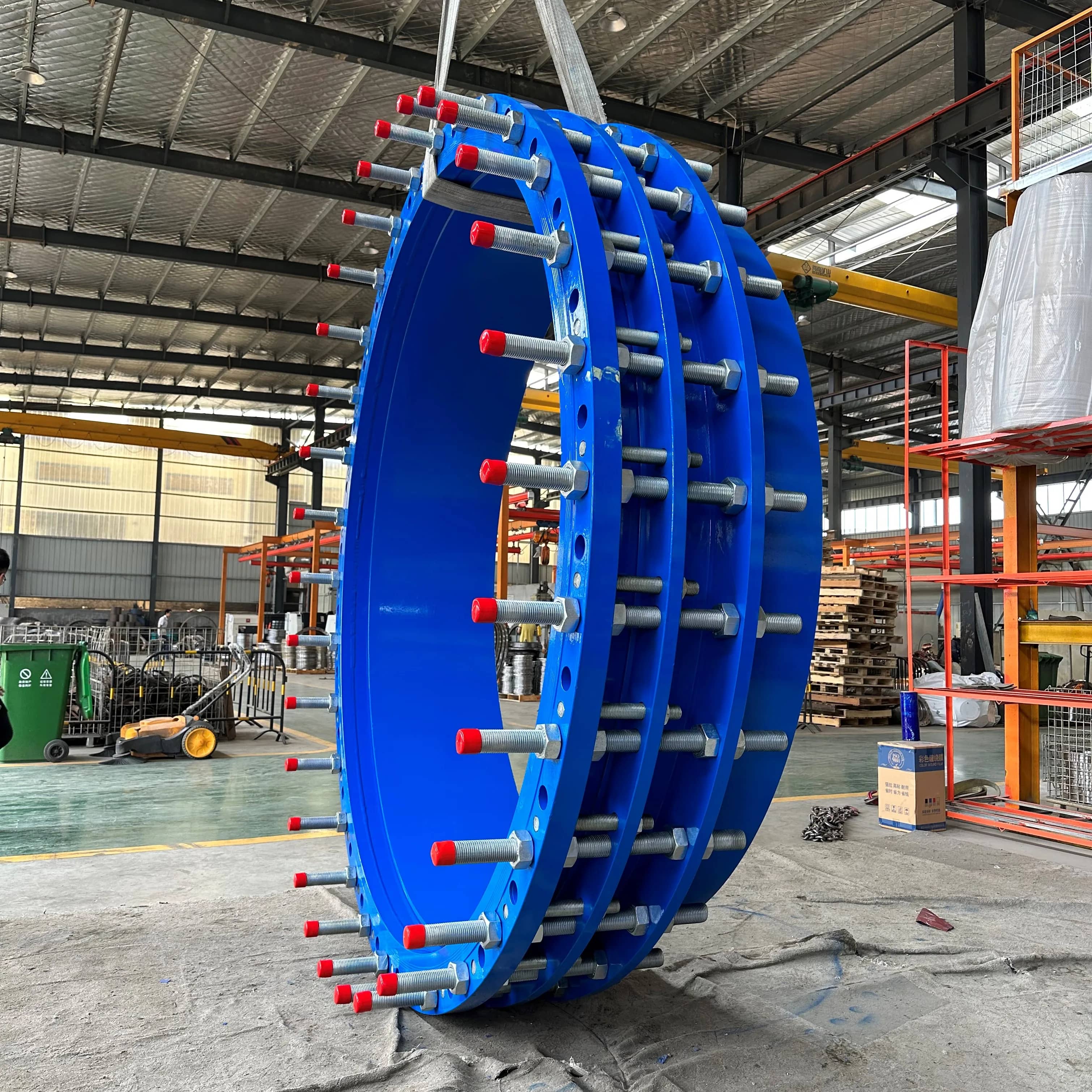 ZHICHENG C2F Dn2800 大口径拆装接头管道补偿器双法兰球墨铸铁PN10-PN25镀锌碳钢 缩略图 2