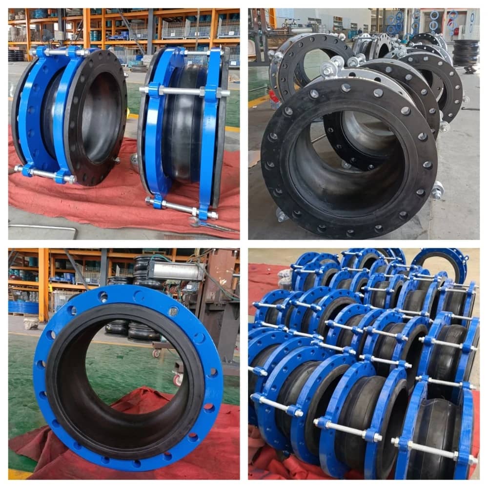 智成ZCF柔性橡胶膨胀节DN15-DN4000 PTFE不锈钢法兰夹软连接6-40巴氏级ISO 9001 缩略图 2