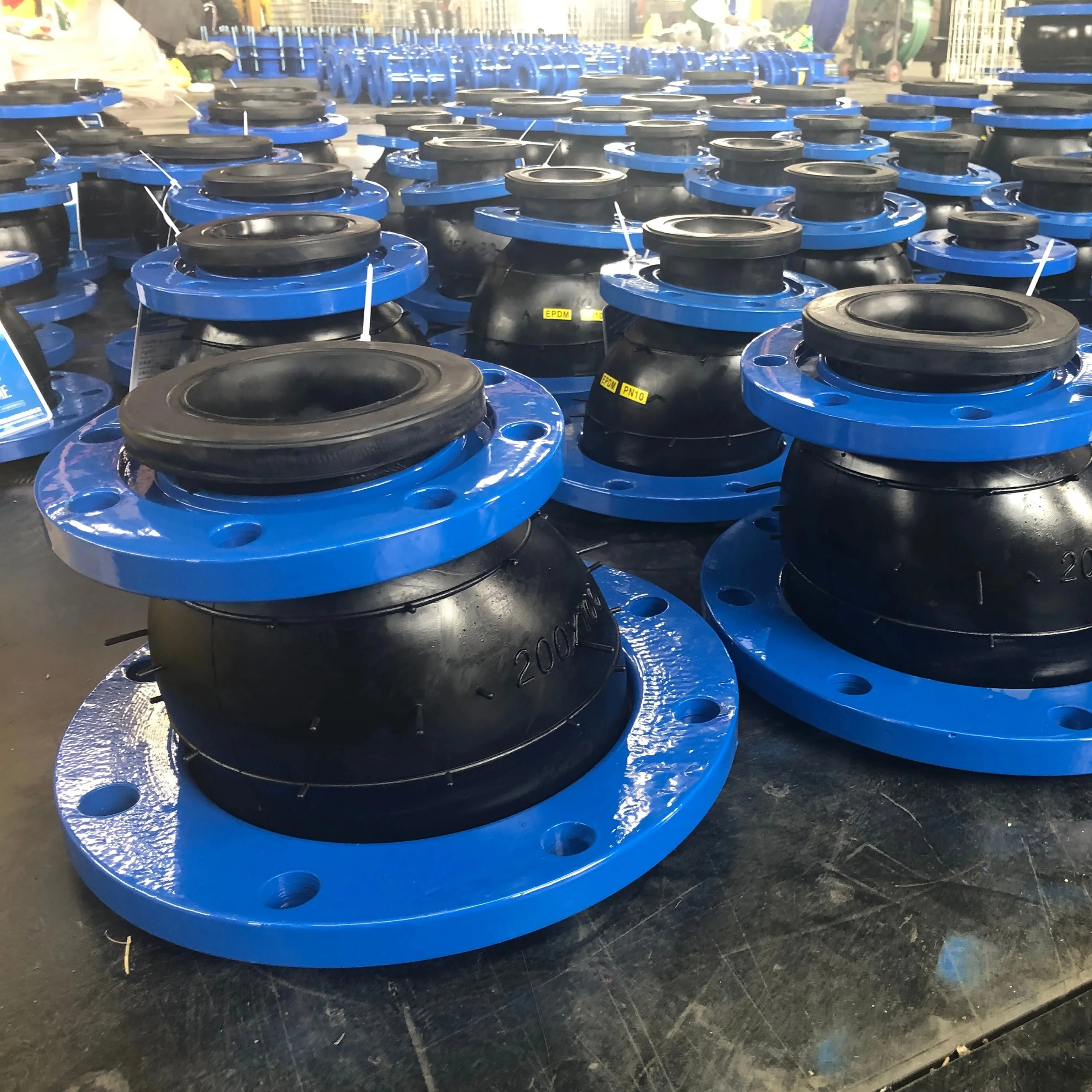 ZCC PN16 碳钢 EPDM 柔性同心异径橡胶接头 缩略图 4